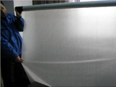 There is a chlor-alkali perfluorinated ion-exchange membrane roll showed by our technicians.