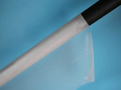 There is a chlor-alkali ion membrane roll.